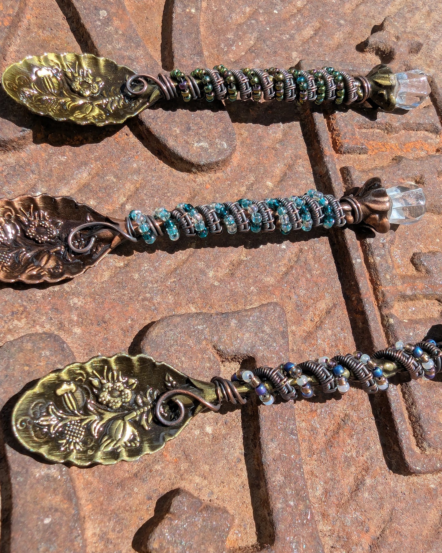 Wire Wrapped Witchy Teaspoon