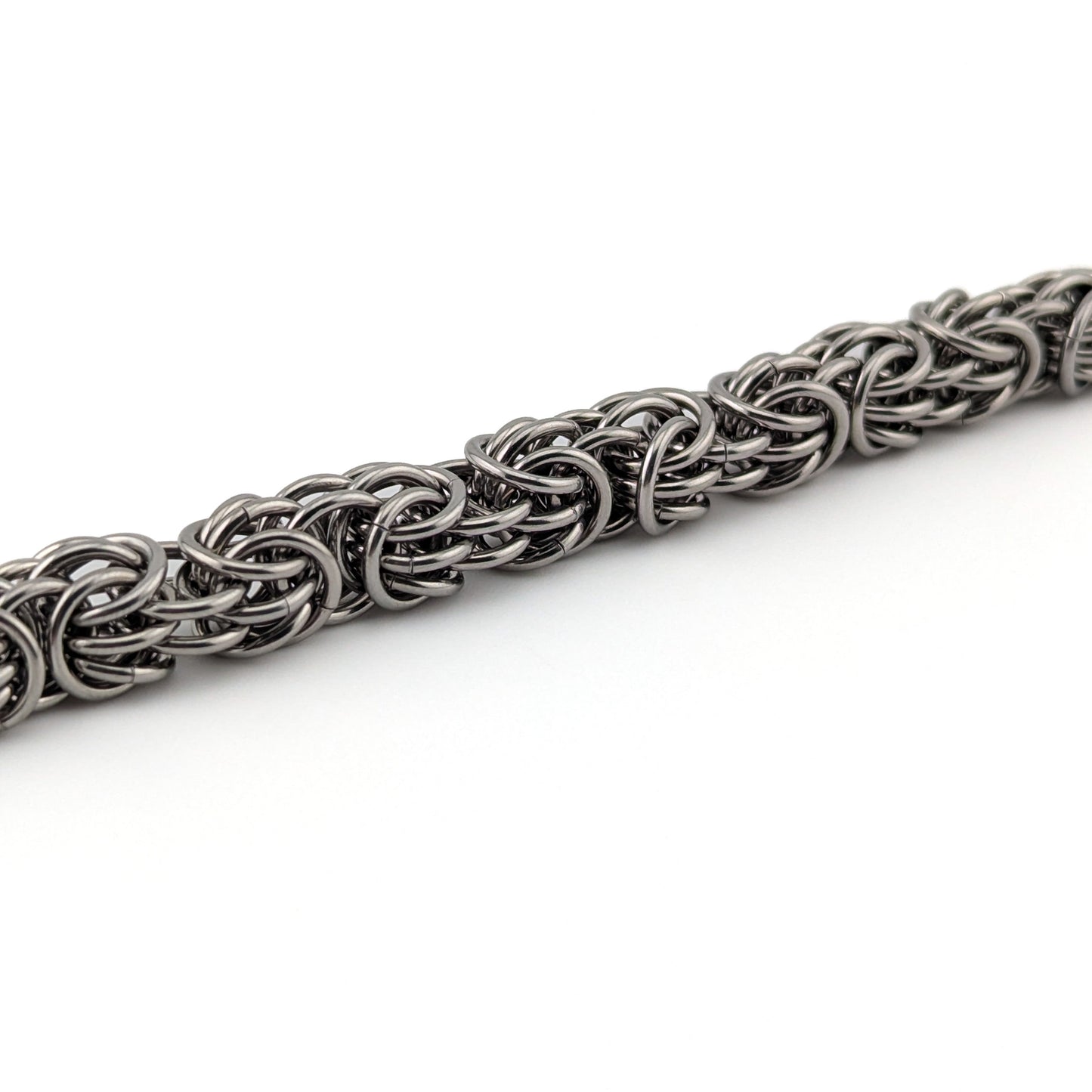 Trizantine - Stainless Steel Chainmail Bracelet