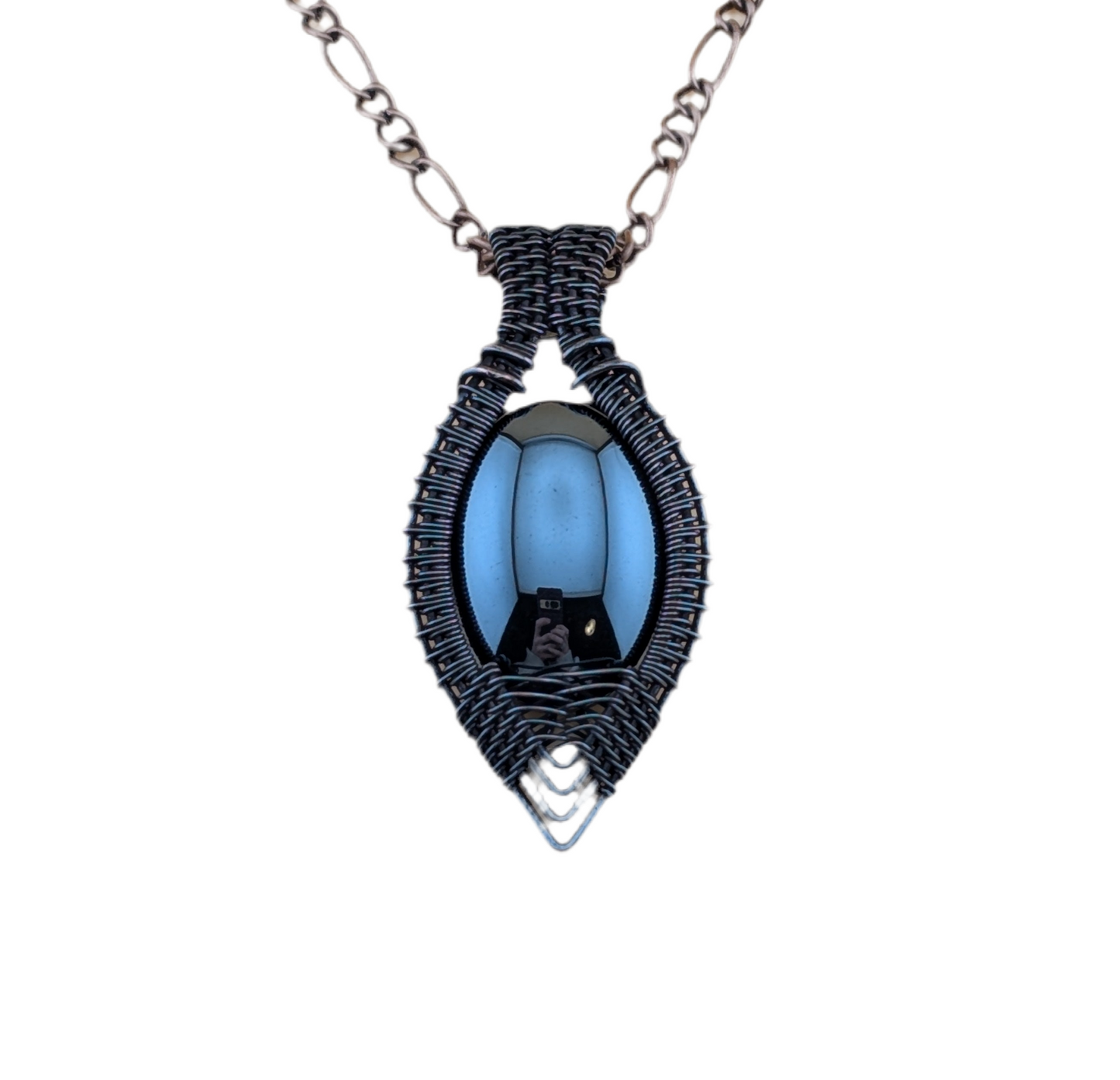 Hematite - Copper Pendant - "The Iron Gate"