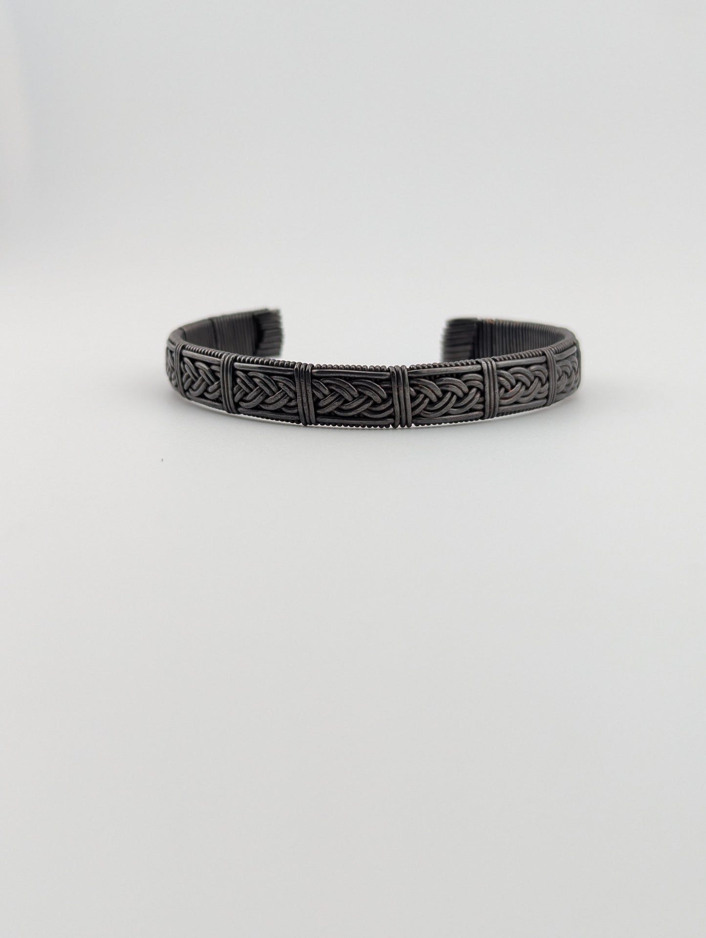 Copper Braided Band Adjustable Bracelet
