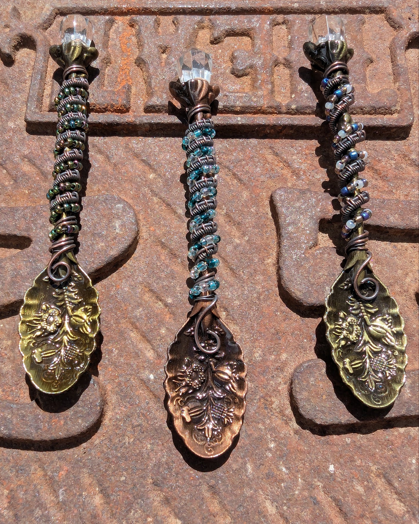 Wire Wrapped Witchy Teaspoon