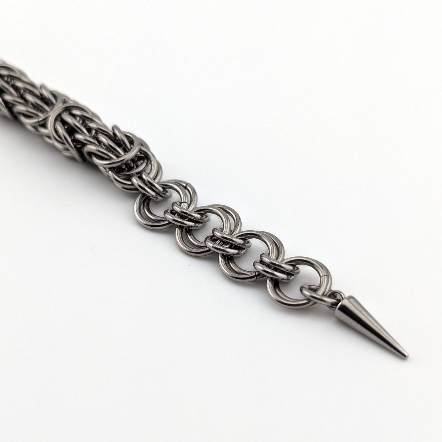 Trizantine - Stainless Steel Chainmail Bracelet