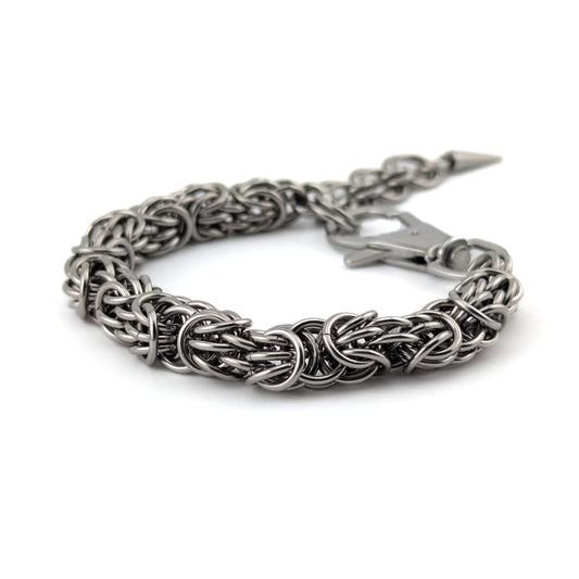 Trizantine - Stainless Steel Chainmail Bracelet