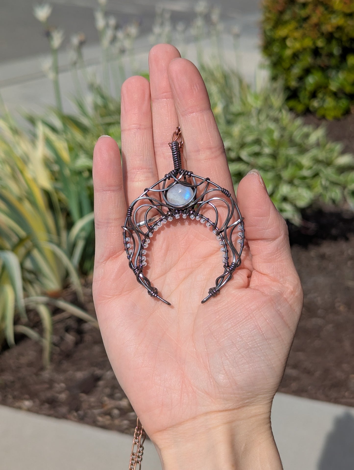 "Diana" - Moonstone Amulet