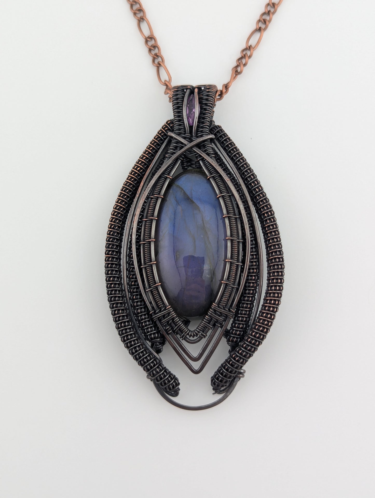 Purple Labradorite & Alexandrite - "The High Priestess"