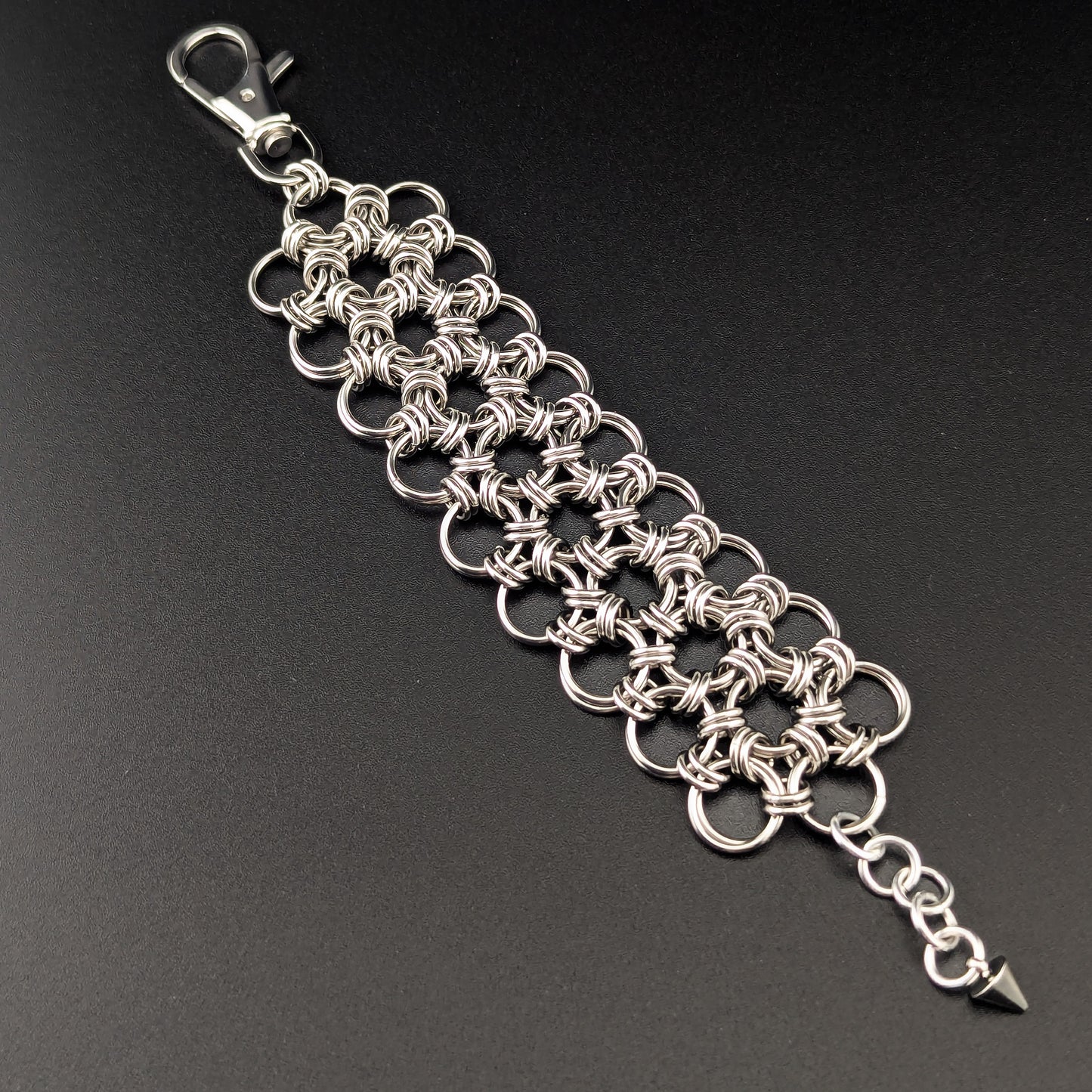 Stainless Steel Chainmail Hana Gusari Bracelet