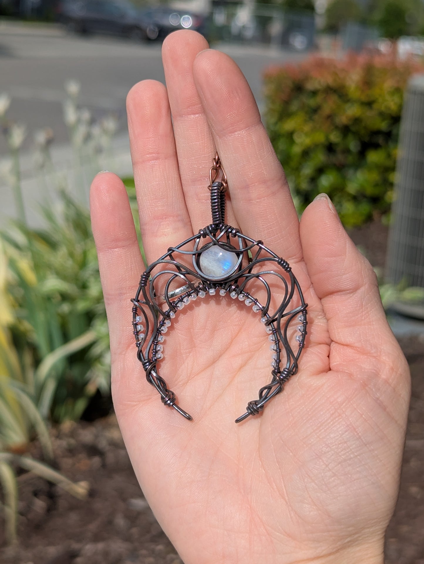 "Diana" - Moonstone Amulet
